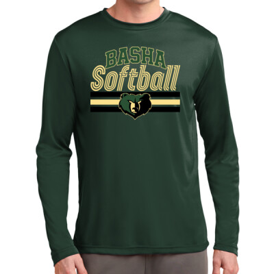 Basha Softball lines Long Sleeve Drifit  Thumbnail