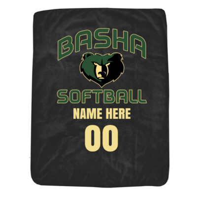 Sweatshirt Blanket with optional name/number Thumbnail