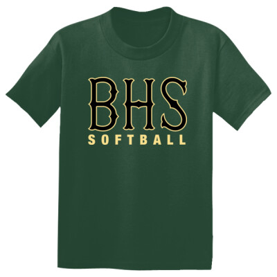 YOUTH BHS Softball Drifit - Green Thumbnail