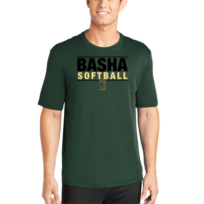 Basha Softball Drifit Shirt - Green  Thumbnail