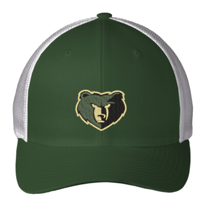 Flexfit Hat with Embroidered Bear Logo Thumbnail