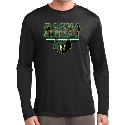 Basha Softball Long Sleeve Drifit Shirt Thumbnail