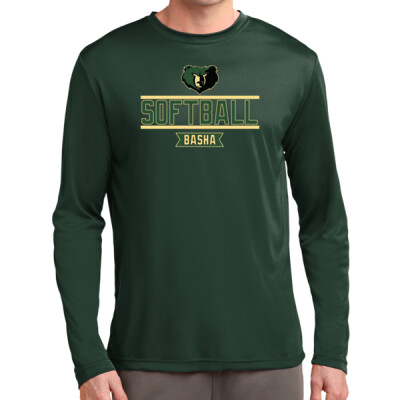 Softball Basha Long Sleeve Drifit Shirt  Thumbnail