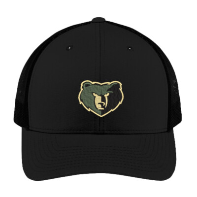 Trucker Hat with Bear embroidered logo Thumbnail