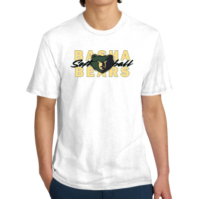 Softball script T-Shirt - white Thumbnail