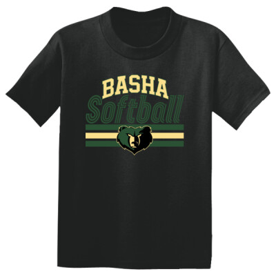 YOUTH Basha Bears Softball Drifit   Thumbnail